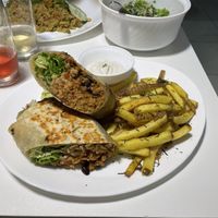 The most amazing borito ! at Nandala in Cuenca