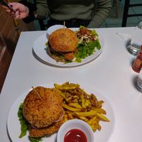 crispy chicken burger. This was probably my favorite at Nandala in Cuenca
