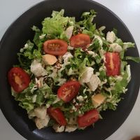 Ceasar salad at Nandala in Cuenca