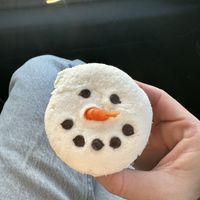 Snowman cupcake - $7.50  at Pride Enjoy in Wading River