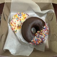 Donut and sprinkle cookie  at Pride Enjoy in Wading River