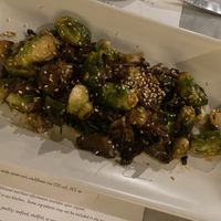 Brussel sprouts.. super good! #Veganuary at True Food Kitchen in West Palm Beach