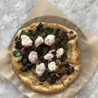 Seasonal vegan pizza  at True Food Kitchen in West Palm Beach