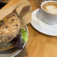Vegan bagel   at GOTA Coffee Experts in Vienna