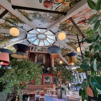 Inside at Ponykarussell in Vienna