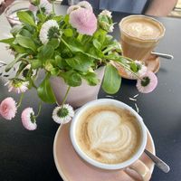 Soy coffeee  at Ponykarussell in Vienna