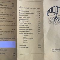 Yum #Veganuary at ROOTED in Walnut Creek