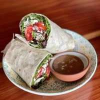 Strawberry feta wrap 😋   at ROOTED in Walnut Creek