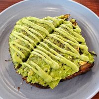 Avocado toast at ROOTED in Walnut Creek