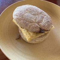 Breakfast sandwich   at ROOTED in Walnut Creek