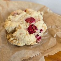 Strawberry Scone at ROOTED in Walnut Creek