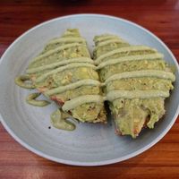 Green Godess toast at ROOTED in Walnut Creek