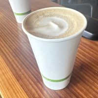 Marzipan latte deliciouss  at ROOTED in Walnut Creek
