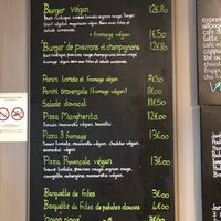 Vegan menu at Bistro LaForge in Saint-pardoux