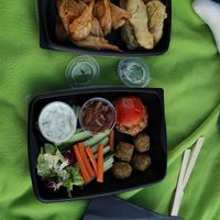 Assiette apéro bien garnie 🤩 at Bistro LaForge in Saint-pardoux