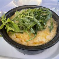 Soya bachamelle mousaka  at Sail at Castle in Paphos