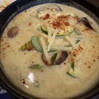 Green curry (curry of the day) 🤍🌱  at SaBai on Jefferson in Pensacola