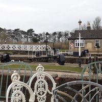 Naburn lock. at Tea by the Lock in York