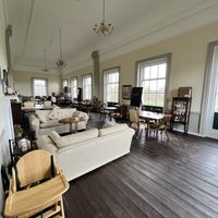 Large dining space  at Tea by the Lock in York