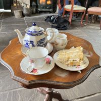 Tea, cake and a warm fire!  at Tea by the Lock in York