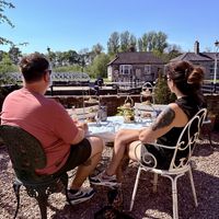   at Tea by the Lock in York