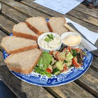 Egg mayo at Tea by the Lock in York