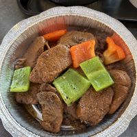 Beefless black pepper   at Real Vegan Chinese Restaurant in Markham