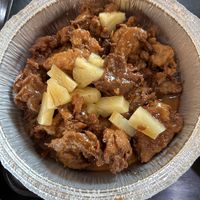 Sweet sour porkless   at Real Vegan Chinese Restaurant in Markham