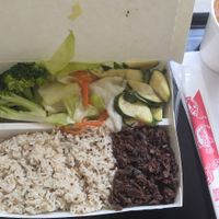 Minced meatless rice in Taiwanese style. Very yummy at Real Vegan Chinese Restaurant in Markham