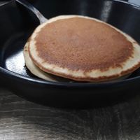 Dorayaki con chocolate (fundido) at Tako-San in Mallorca