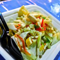 Stir fried Cauliflower at Lada Vegetarian Food - Veg Stall in Chiang Mai