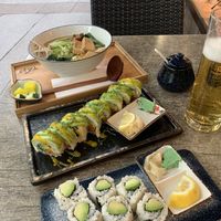 The spread  at Taeko Ramen in Vienna