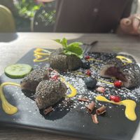 Rice and beans Dessert  at Taeko Ramen in Vienna