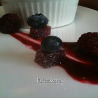 Blueberry jellies with blueberries at Natural Selection in Portland