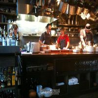 Chef Woo and staff in the open kitchen. at Natural Selection in Portland