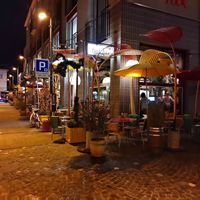 By night at The Butcher in Uster