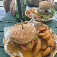 Bacon burger   at El Veggie SV Escalón in San Salvador