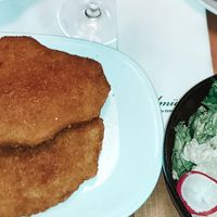 Veganes Schnitzel at Figlmüller in Vienna