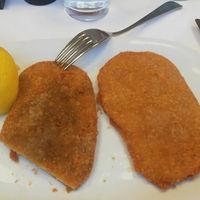 Vegan Schnitzel at Figlmüller in Vienna