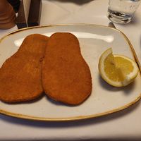 Boring schnitzel at Figlmüller in Vienna