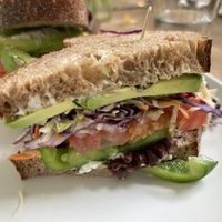 Rainbow sandwich   at Selland's Market Cafe in Sacramento