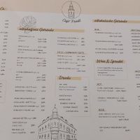 Drinks at Café Friedl in Vienna