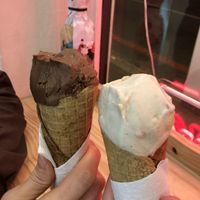Chocolate orange and birthday cake flavor  at ditto in Cape Town