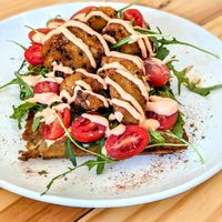 Cauliflower Breakfast Waffle at ditto in Cape Town