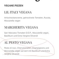 I crossed the “fake vegan option”. The walnut sauce is not vegan. Please solve this Lil’Italy #Veganuary at Lil' Italy in Vienna
