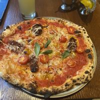 Quattro pomodori with vegan cheese  at Lil' Italy in Vienna