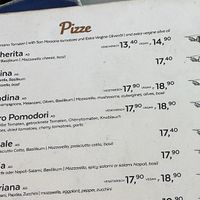 Pizza menu  at Lil' Italy in Vienna