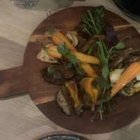Vegan plate to share (differs from time to time) at Beautanica in Zwolle