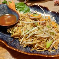 "Gebratene Nudeln" with tofu (fried noodles, order it without fish sauce) at Le Dang in Bad Soden-salmuenster