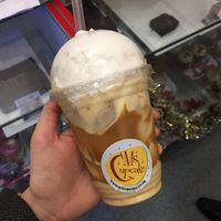 Biscoff shake with cream at Ms. Cupcake in South West London